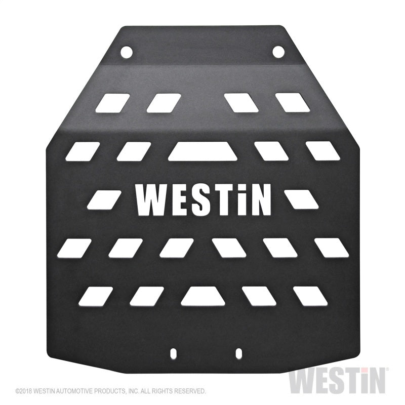 Westin/Snyper 18-21 Jeep Wrangler JL Transfer Case Skid Plate - Textured Black - Black Ops Auto Works