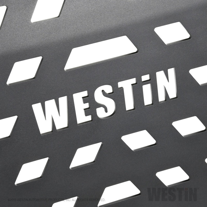 Westin/Snyper 18-21 Jeep Wrangler JL Transfer Case Skid Plate - Textured Black - Black Ops Auto Works