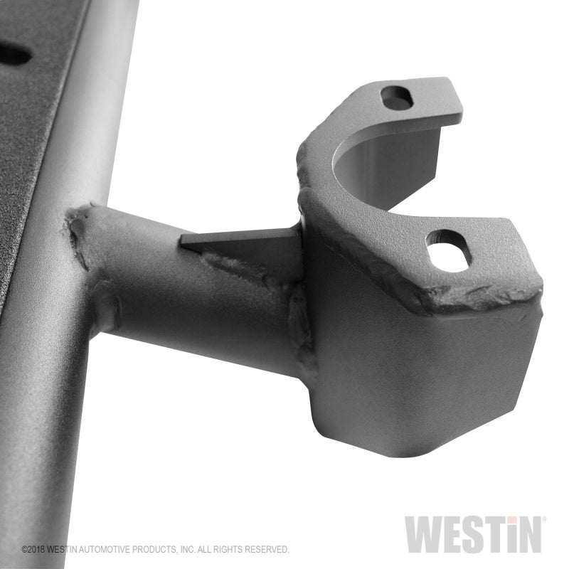 Westin Westin/Snyper 2018+ Jeep Wrangler JL Unlimited 4DR Triple Tube Rock Rail Steps - Textured Black