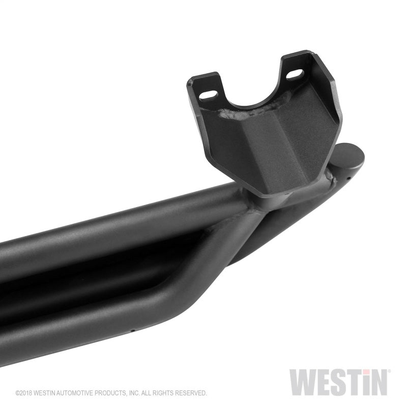 Westin Westin/Snyper 2018+ Jeep Wrangler JL Unlimited 4DR Triple Tube Rock Rail Steps - Textured Black