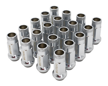 Load image into Gallery viewer, Wheel Mate 12x1.50 48mm Muteki SR48 Satin Silver Open End Lug Nuts - Black Ops Auto Works