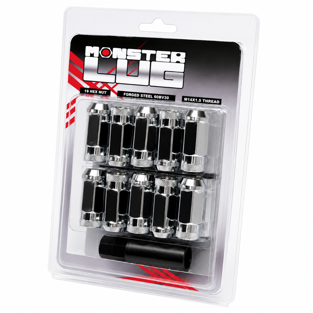 Wheel Mate 33002C chrome locking lug nut set for secure wheel installation