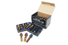 Load image into Gallery viewer, Wheel Mate Mevius Lug Bolt Set of 20 - Black 14x1.25 27mm Cone 60 DEG TAP - Black Ops Auto Works