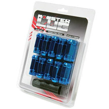 Load image into Gallery viewer, Wheel Mate Monster Locking Lug Nut Set of 4 - Blue 14x1.50 Wheel Mate WHM33002U