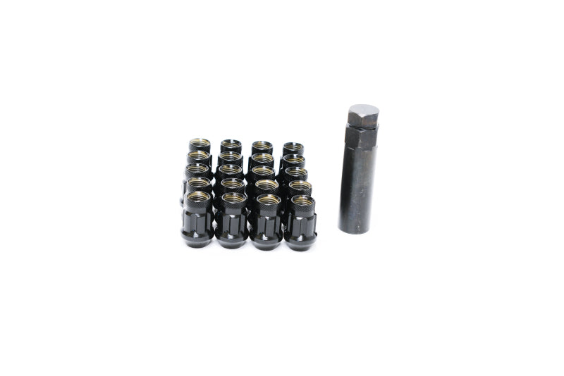 Wheel Mate Monster Lug 35 Short Lug Nut Set of 20 - Black 14x1.50 - Black Ops Auto Works