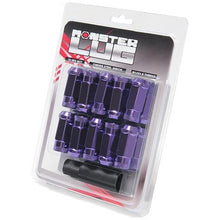 Load image into Gallery viewer, Wheel Mate Monster Open End Lug Nut Set of 20 - Purple 14x1.50 Wheel Mate WHM33006L