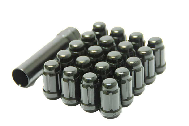 Wheel Mate Muteki Closed End Lug Nuts - Black Chrome 12x1.50 - Black Ops Auto Works