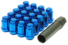 Load image into Gallery viewer, Wheel Mate Muteki Closed End Lug Nuts - Blue 12x1.25 Wheel Mate WHM41885U