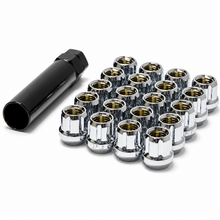 Load image into Gallery viewer, 31886C Muteki Open End Chrome Lug Nuts M12x1.50 20-Pack