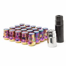 Load image into Gallery viewer, Wheel Mate Muteki SR35 Close End Lug Nuts w/ Lock Set - Neon 12x1.25 35mm Wheel Mate WHM32925NP