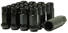 Load image into Gallery viewer, Wheel Mate Muteki SR48 Open End Lug Nuts - Black 12x1.50 48mm Wheel Mate WHM32906B