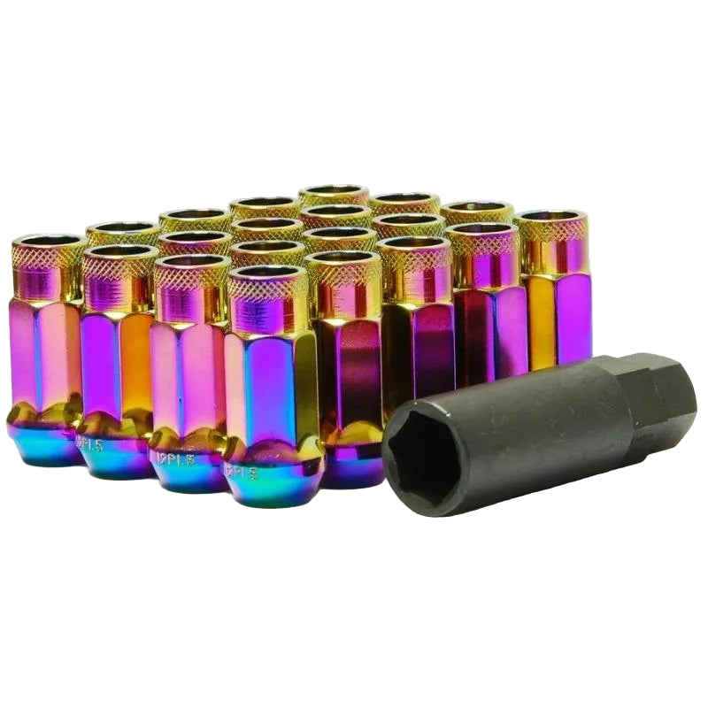 Wheel Mate Muteki SR48 Open End Lug Nuts - Neon 12x1.50 48mm Wheel Mate WHM32906N