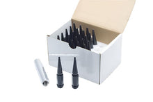 Load image into Gallery viewer, Wheel Mate Spiked Lug Nuts Set of 24 - Black 14x1.50 - Black Ops Auto Works