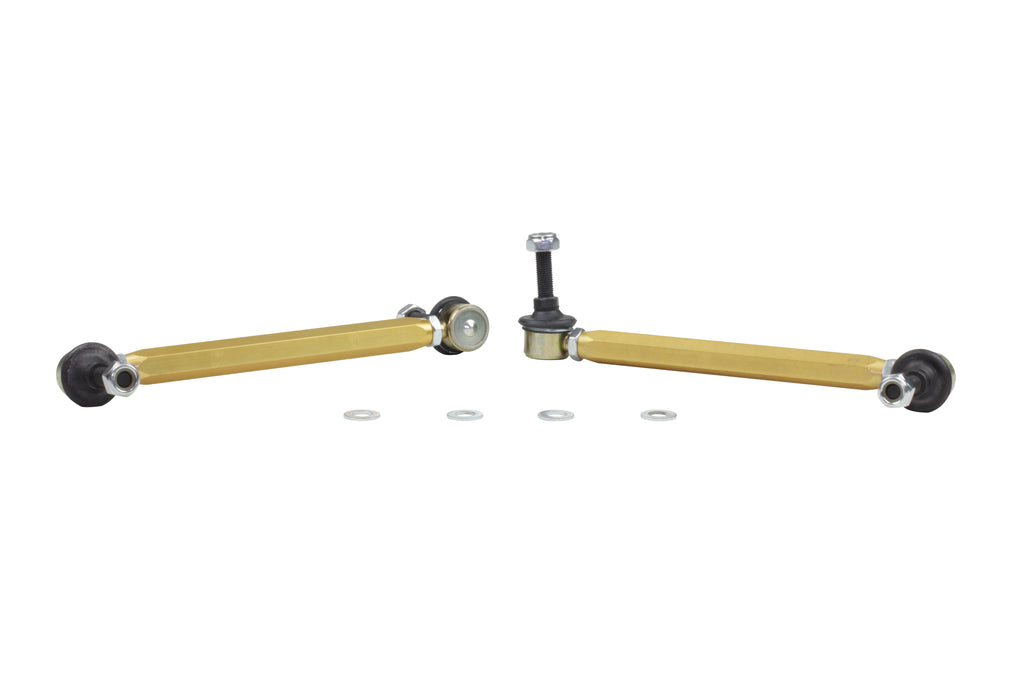 Whiteline-Whiteline 02-06 Mini Cooper S Front Swaybar link kit-Adjustable ball end links