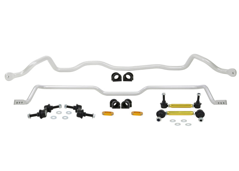 Whiteline-Whiteline 03-06 Mitsubishi Lancer EVO / 05-06 EVO MR/RS Front & Rear Sway Bar Kit w/24mm Rear
