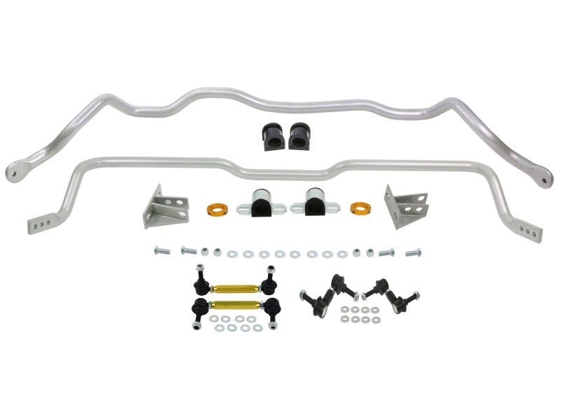 Whiteline-Whiteline 03-06 Mitsubishi Lancer EVO / 05-06 EVO MR/RS Front & Rear Sway Bar Kit w/26mm Rear