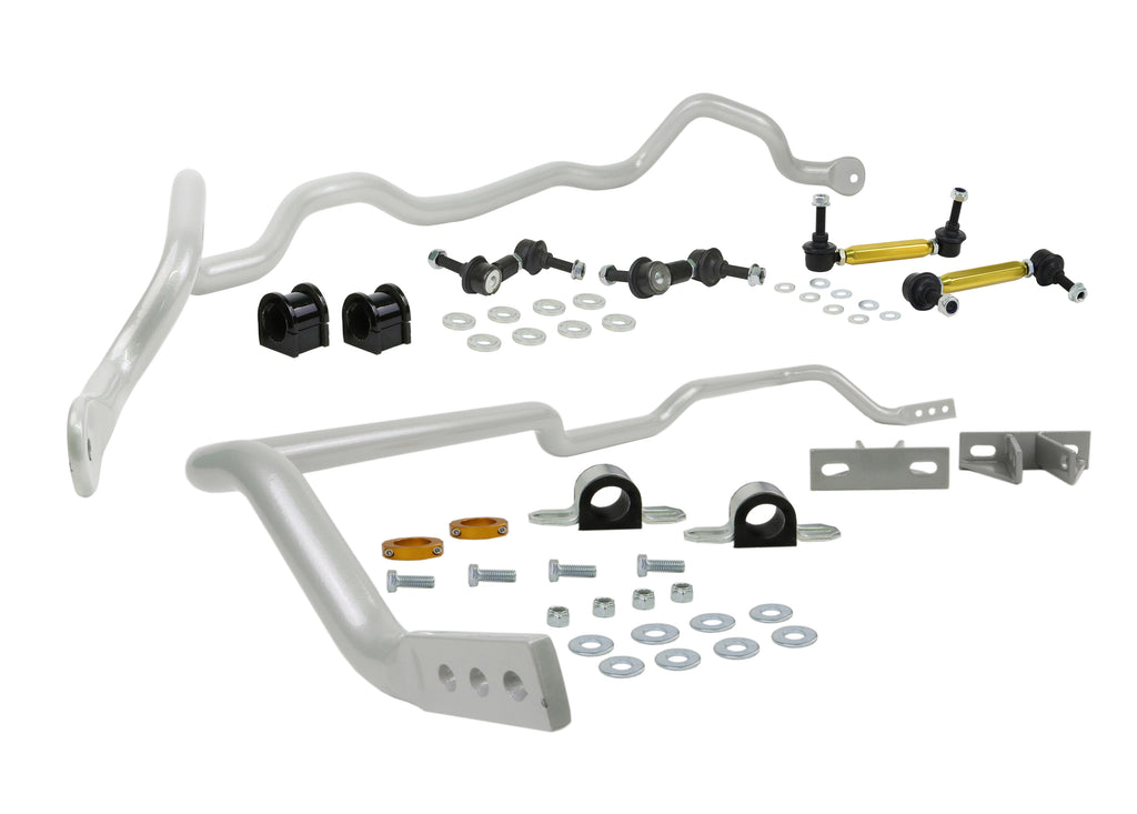Whiteline-Whiteline 03-06 Mitsubishi Lancer EVO / 05-06 EVO MR/RS Front & Rear Sway Bar Kit w/26mm Rear