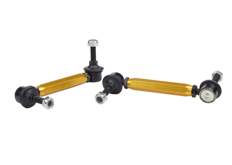 Whiteline-Whiteline 03-06 Mitsubishi Lancer Evo 8/9 Rear Swaybar link kit-adjustable ball end links