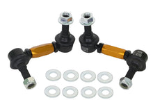 Load image into Gallery viewer, Whiteline-Whiteline 03+ Nissan 350z Z33 / 07-08 Infiniti G35 (Exc AWD) Fr Swaybar-Link Assy HD Adj Steel Ball