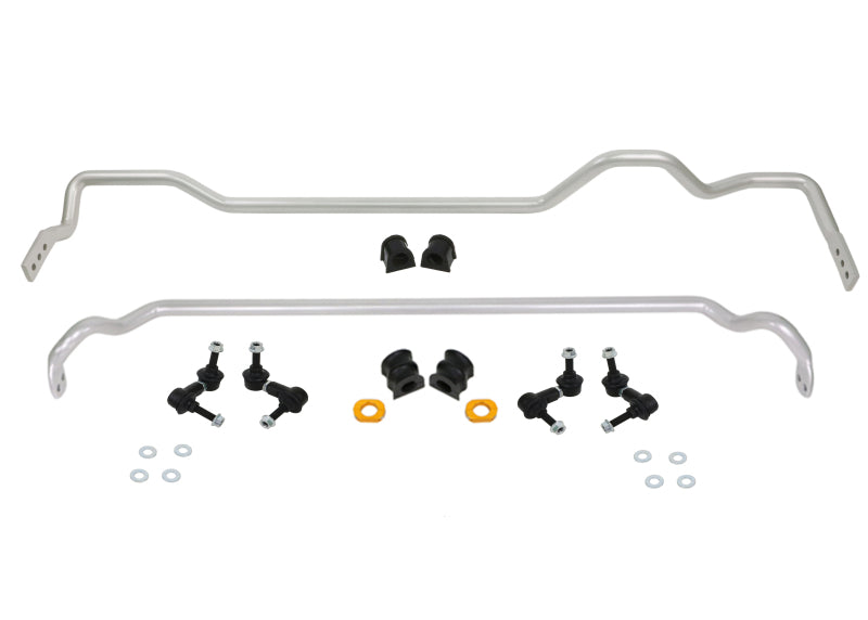 Whiteline-Whiteline 04-05 & 2007 Subaru WRX STi (For 2006 Use BSK009M) Front and Rear Swaybar Assembly Kit