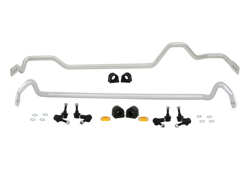 Whiteline-Whiteline 04-05 & 2007 Subaru WRX STi (For 2006 Use BSK009M) Front and Rear Swaybar Assembly Kit