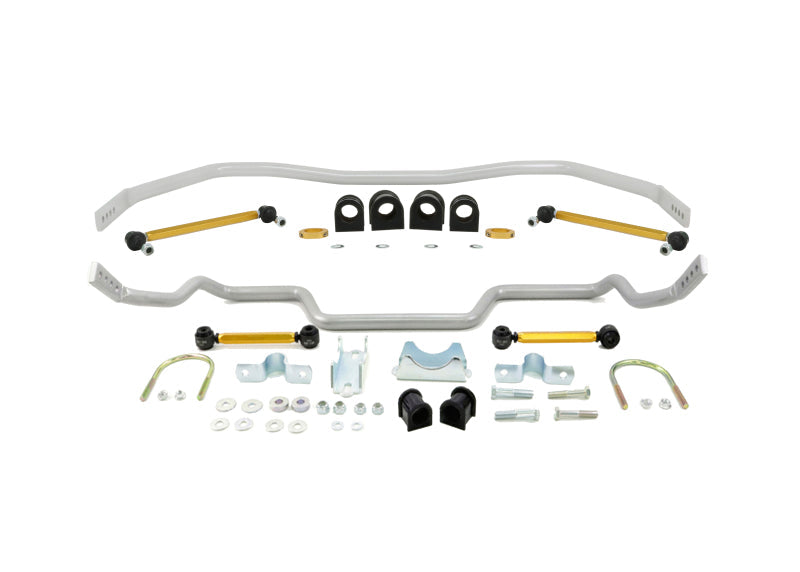 Whiteline-Whiteline 05-14 Ford Mustang (Incl. GT) Front & Rear Sway Bar Kit