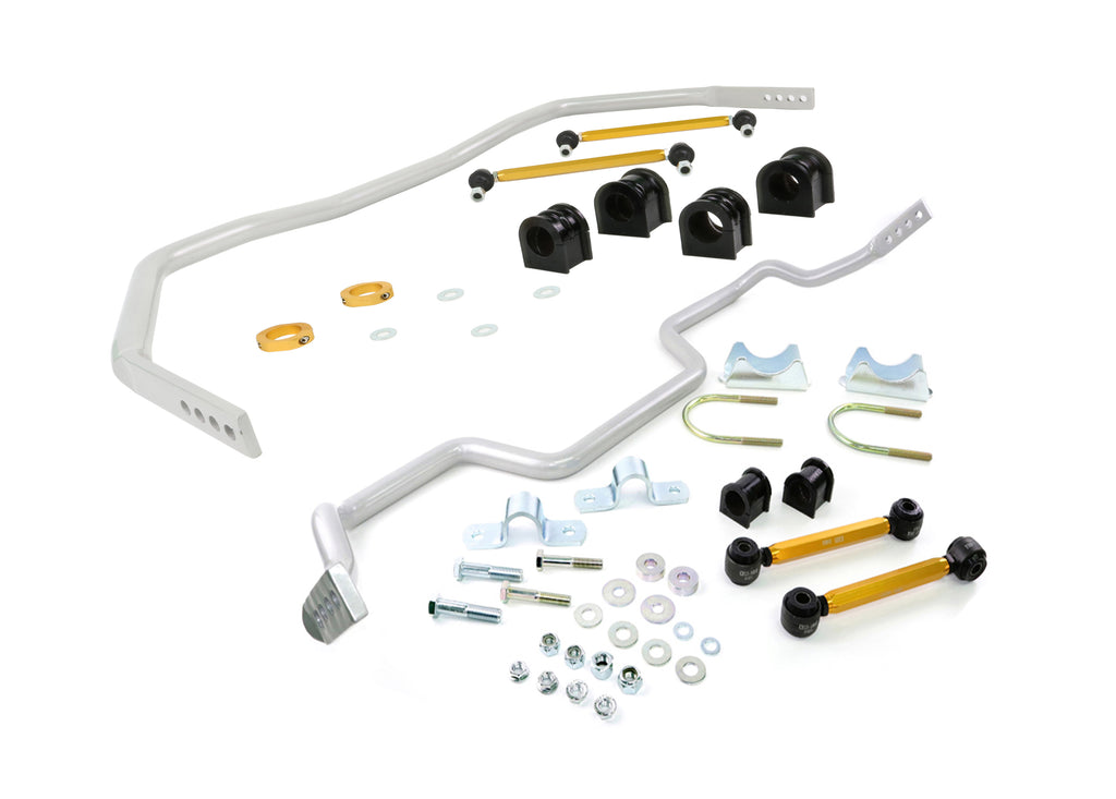Whiteline-Whiteline 05-14 Ford Mustang (Incl. GT) Front & Rear Sway Bar Kit