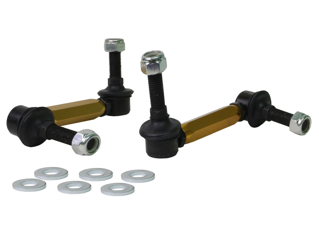 Whiteline-Whiteline 06-09 Toyota FJ Cruiser GSJ10 / 09+ GSJ15 Front Adjustable Heavy Duty Sway Bar Link Kit