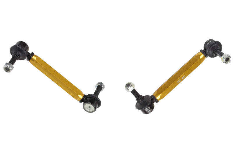 Whiteline-Whiteline 07+ Nissan Skyline R35 GT-R Rear Swaybar link kit h/duty-adjustable steel ball