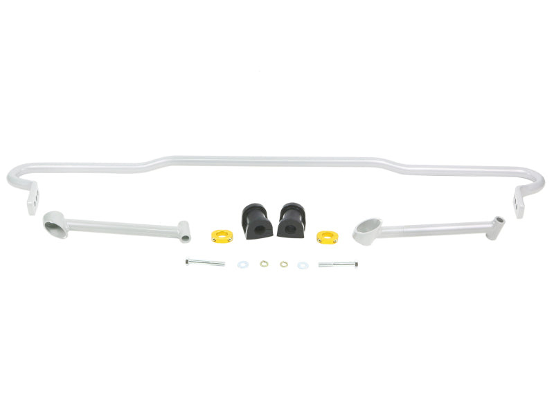 Whiteline-Whiteline 08+ Subaru WRX Hatch / 08-09 Subaru STi Rear 20mm Heavy Duty Adjustable Swaybar (includes