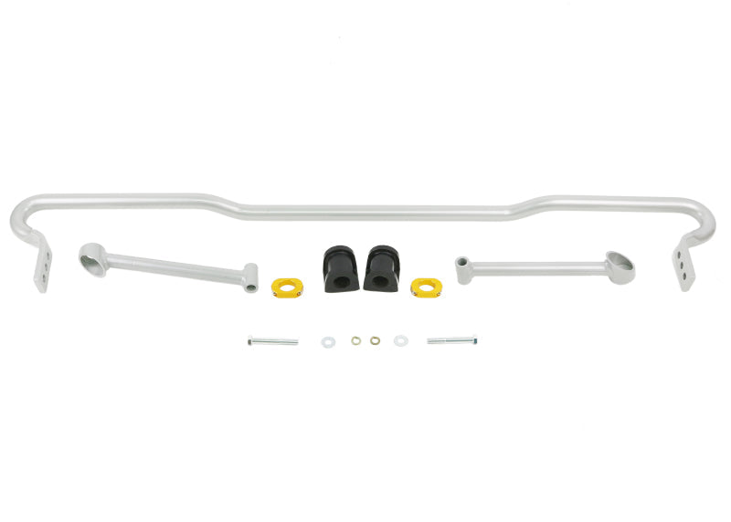 Whiteline-Whiteline 08+ Subaru WRX Hatch / 08-09 Subaru STi Rear 24mm Swaybar-XX heavy duty Blade adjustable