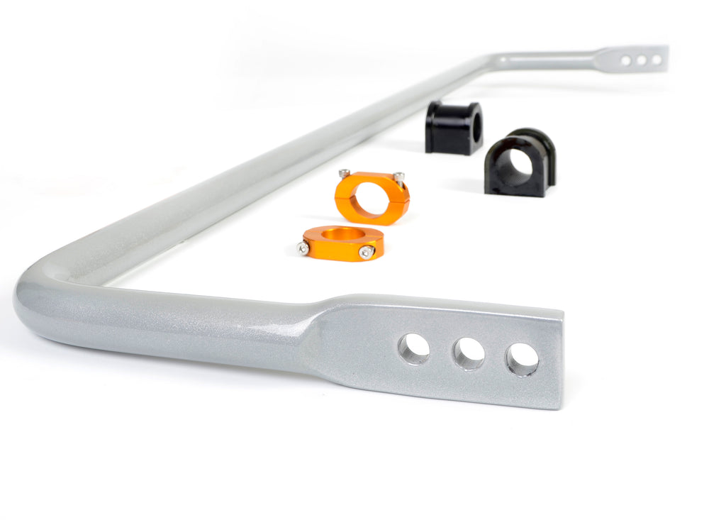 Whiteline-Whiteline 09+ Lancer Ralliart Rear 24mm Swaybar Heavy duty Blade adjustable
