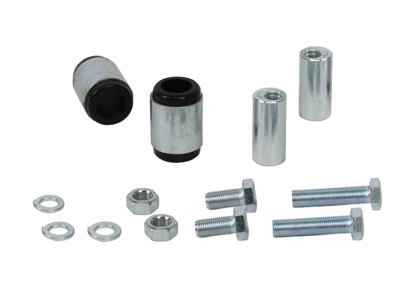 Whiteline-Whiteline 09 lancer Ralliart Rear Camber adj kit-control arm upper bushes