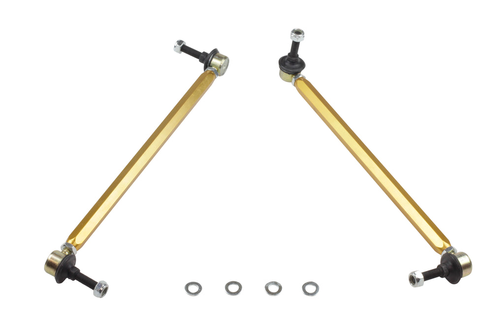 Whiteline-Whiteline 10+ Chevy Camaro FR Coupe Front Sway Bar - Link Assy H/D Adj Steel Ball (360mm C to C)
