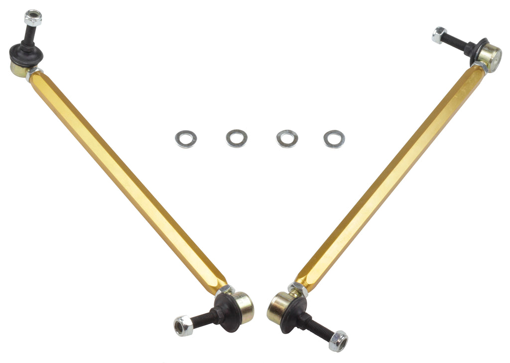 Whiteline-Whiteline 10+ Chevy Camaro FR Coupe Front Sway Bar - Link Assy H/D Adj Steel Ball (360mm C to C)