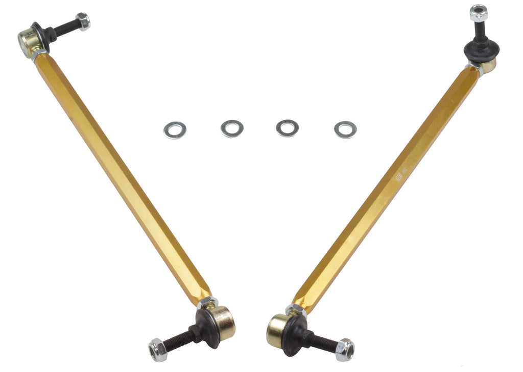 Whiteline-Whiteline 10+ Chevy Camaro FR Coupe Front Sway Bar - Link Assy H/D Adj Steel Ball (380mm C to C)