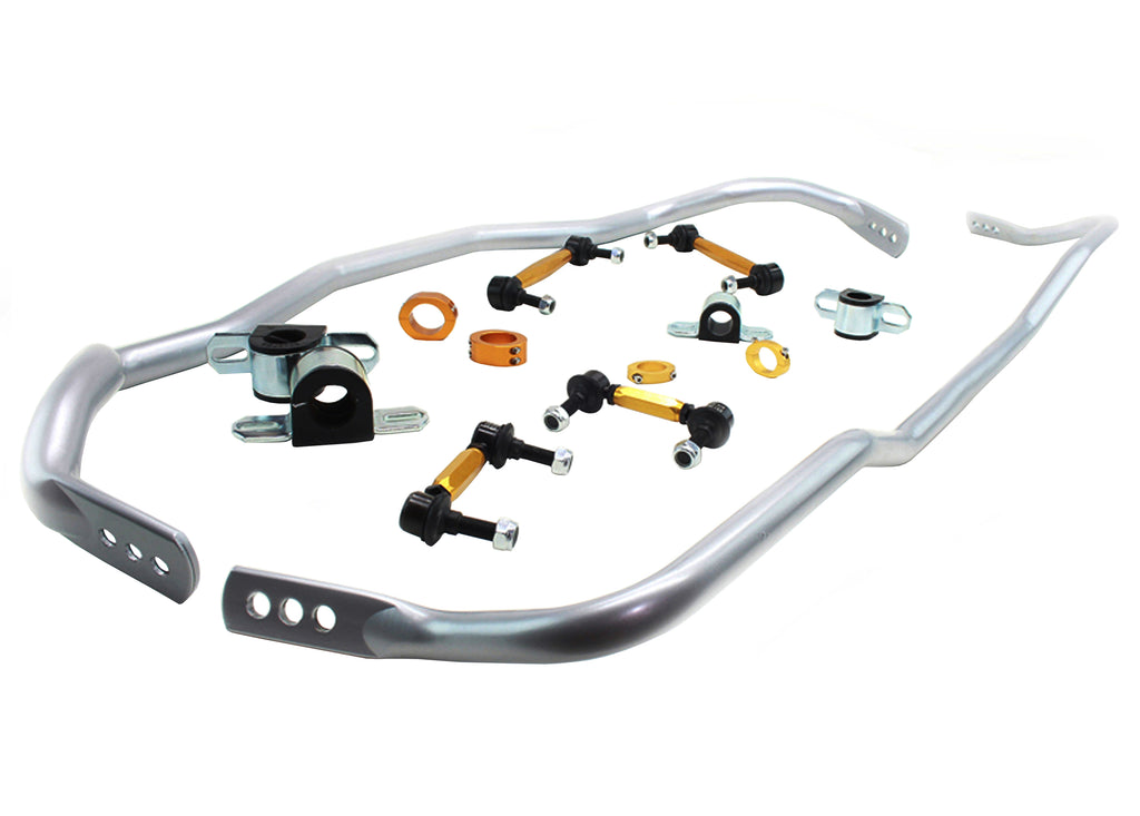 Whiteline-Whiteline 15-18 Ford Mustang GT/GT Premium/EcoBoost/EcoBoost Premium Front & Rear Sway Bar Kit