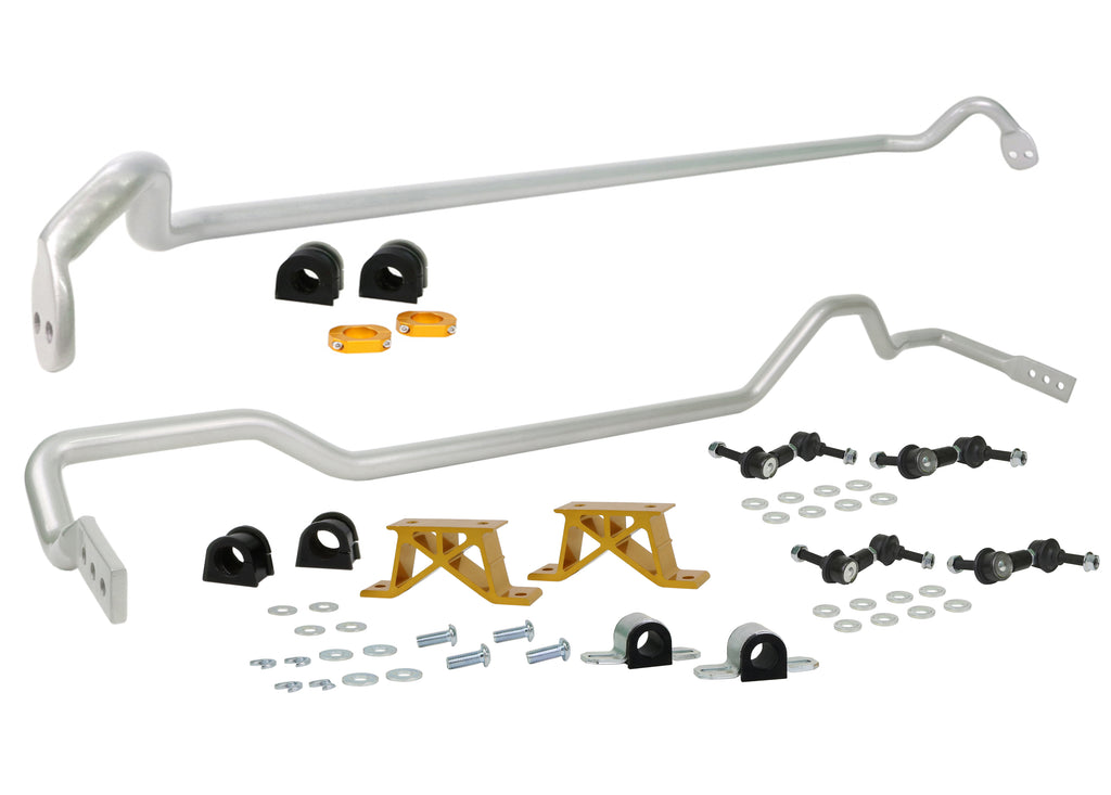Whiteline-Whiteline 2007 Subaru WRX STi Sedan Only Front and Rear 24mm Swaybar Kit