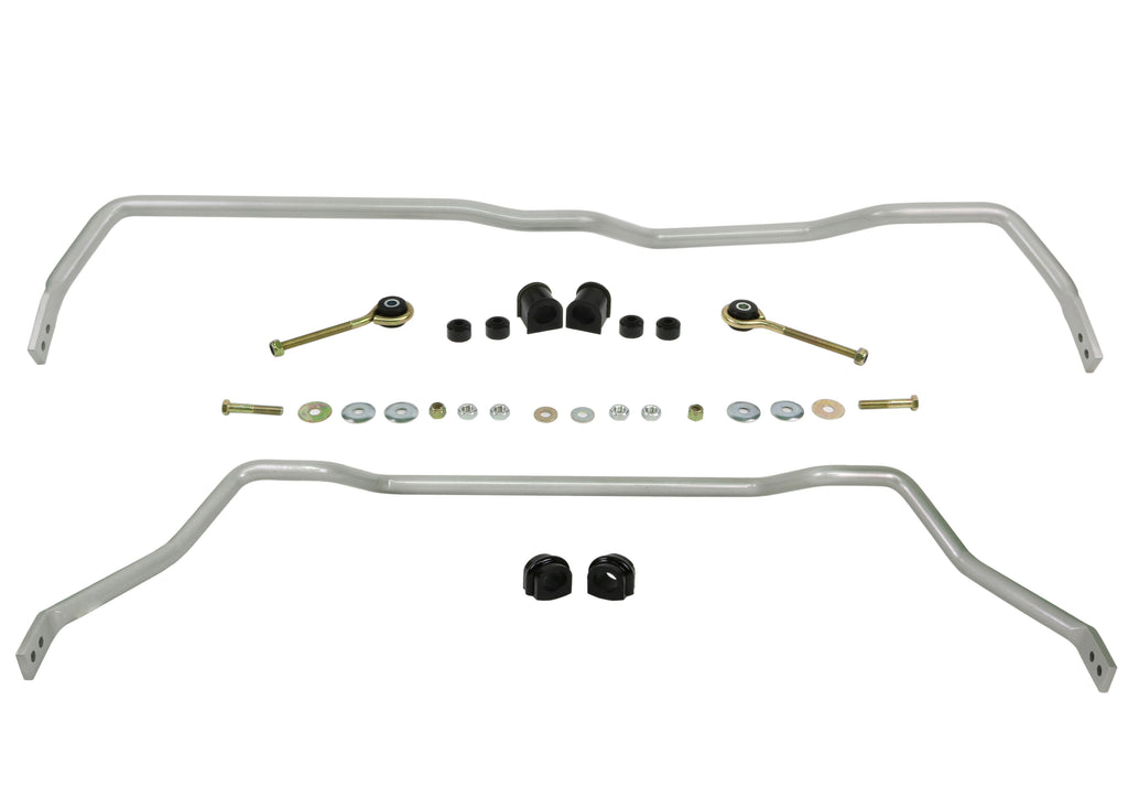 Whiteline-Whiteline 5/87-94 Nissan Skyline R32 GTS/GTS-T RWD Front & Rear Sway Bar Kit 24mm
