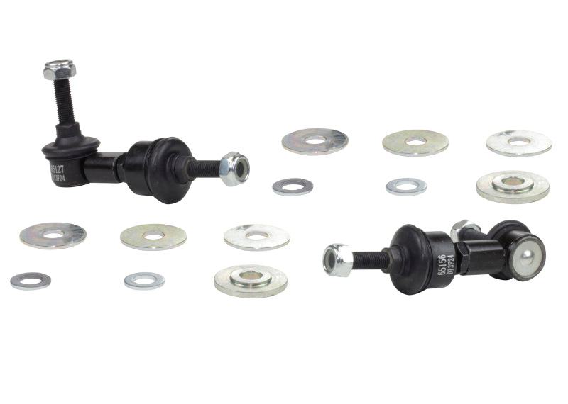 Whiteline-Whiteline 89-98 Nissan 240SX S13 & S14 Front Swaybar link kit-adjustable ball end links
