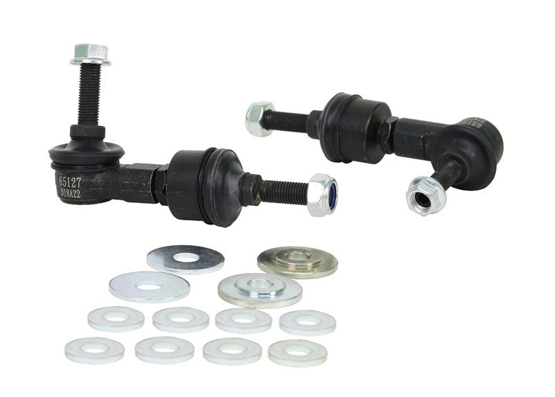 Whiteline-Whiteline 89-98 Nissan 240SX S13 & S14 Front Swaybar link kit-adjustable ball end links