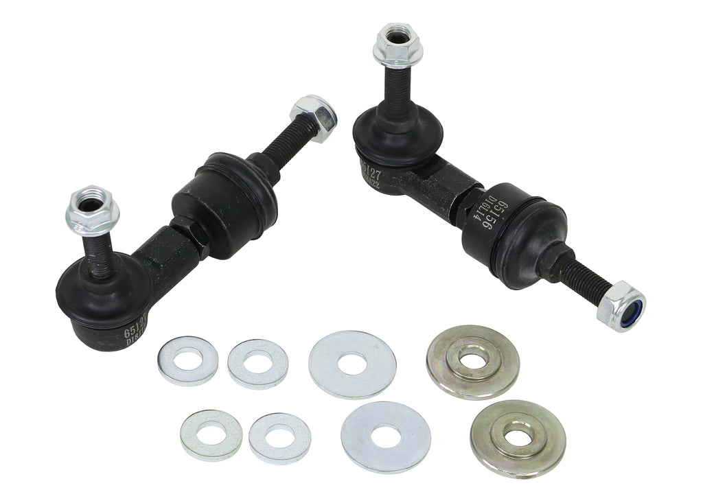 Whiteline-Whiteline 89-98 Nissan 240SX S13 & S14 Rear Swaybar link kit-adjustable ball end links