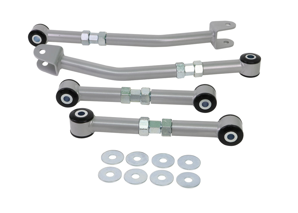 Whiteline-Whiteline 98-08 Subaru Legacy Liberty Rear Lower Control arm-adjust toe/camber