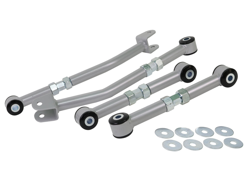 Whiteline-Whiteline 98-08 Subaru Legacy Liberty Rear Lower Control arm-adjust toe/camber