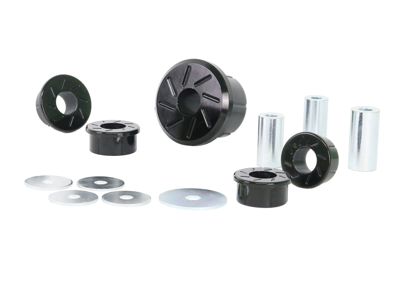 Factory vs Whiteline bushing comparison for pinion alignment