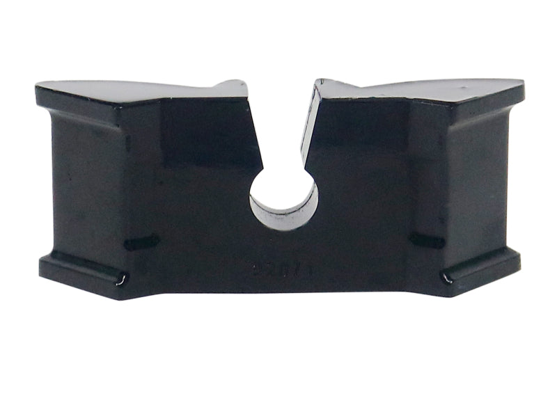 95A red polyurethane insert detail on Whiteline KDT984 transmission bushing