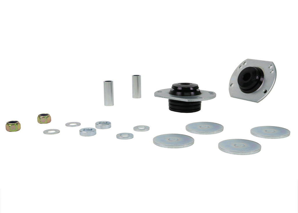 Whiteline-Whiteline Plus 10/02-8/06 Pontiac GTO 8cyl Front Radius Rod - Shim Adjustable Caster Kit