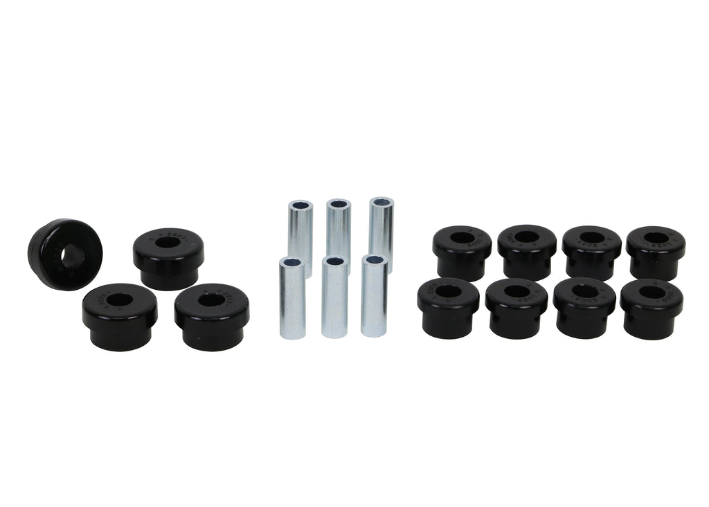 Whiteline-Whiteline Plus 88-00 Honda Civic / 88-9/95 CRX Rear Control Arm - Lower Inner & Outer Bushing Kit