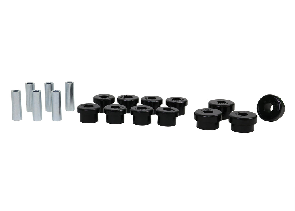 Whiteline-Whiteline Plus 88-00 Honda Civic / 88-9/95 CRX Rear Control Arm - Lower Inner & Outer Bushing Kit