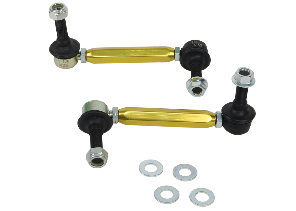 Whiteline-Whiteline Universal Sway Bar - Link Assembly Heavy Duty 150mm-175mm Adjustable Steel Ball